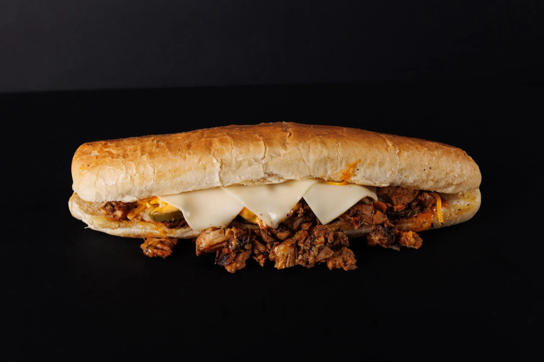 Jerk Chicken Chop Cheesesteak