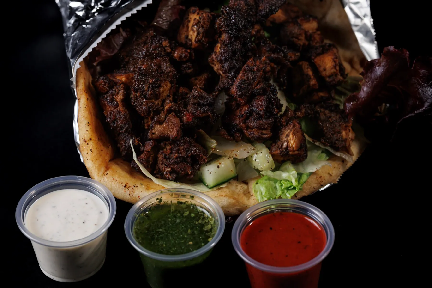 Jerk Chicken Gyro